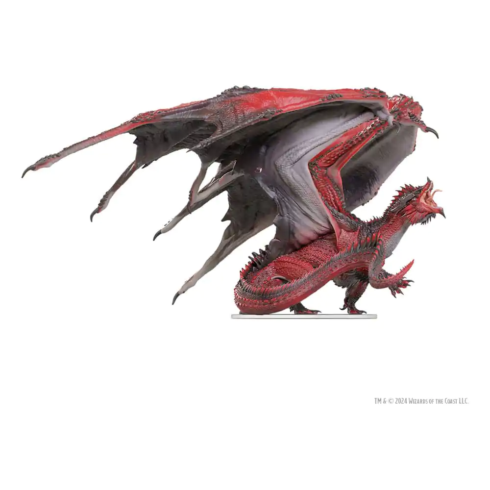 D&D Icons of the Realms Prepainted Miniature Adult Red Dragon Tyrant 18 cm product photo