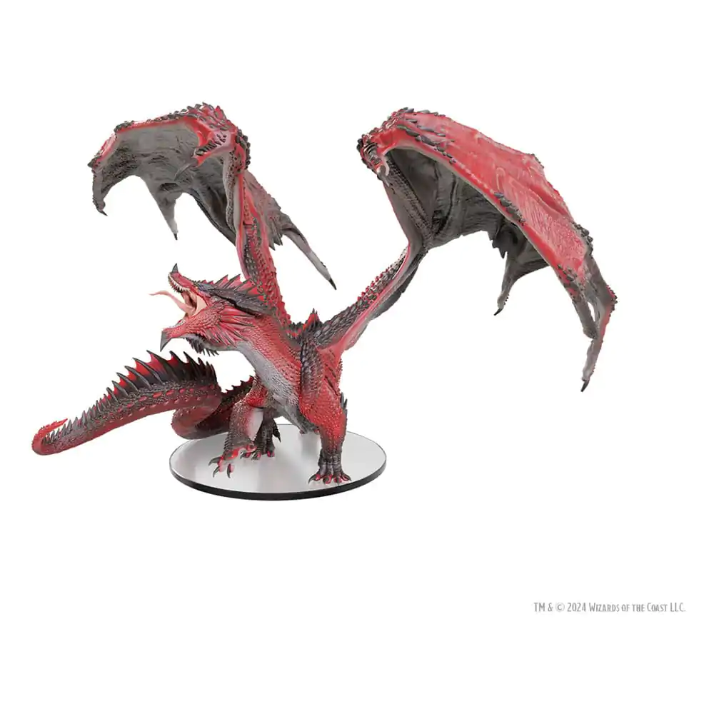 D&D Icons of the Realms Prepainted Miniature Adult Red Dragon Tyrant 18 cm product photo