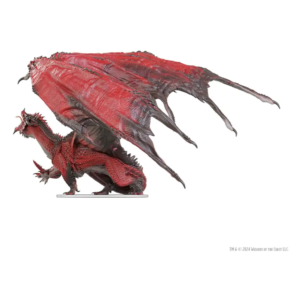 D&D Icons of the Realms Prepainted Miniature Adult Red Dragon Tyrant 18 cm product photo