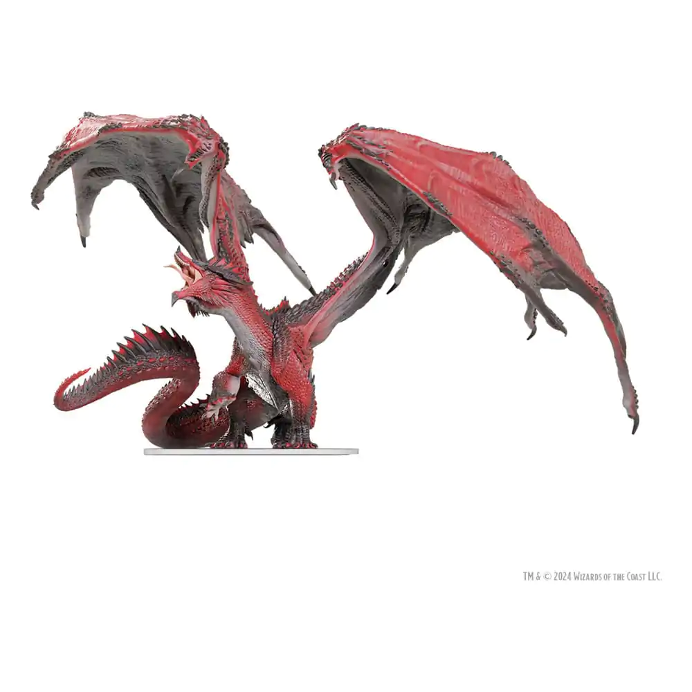 D&D Icons of the Realms Prepainted Miniature Adult Red Dragon Tyrant 18 cm product photo