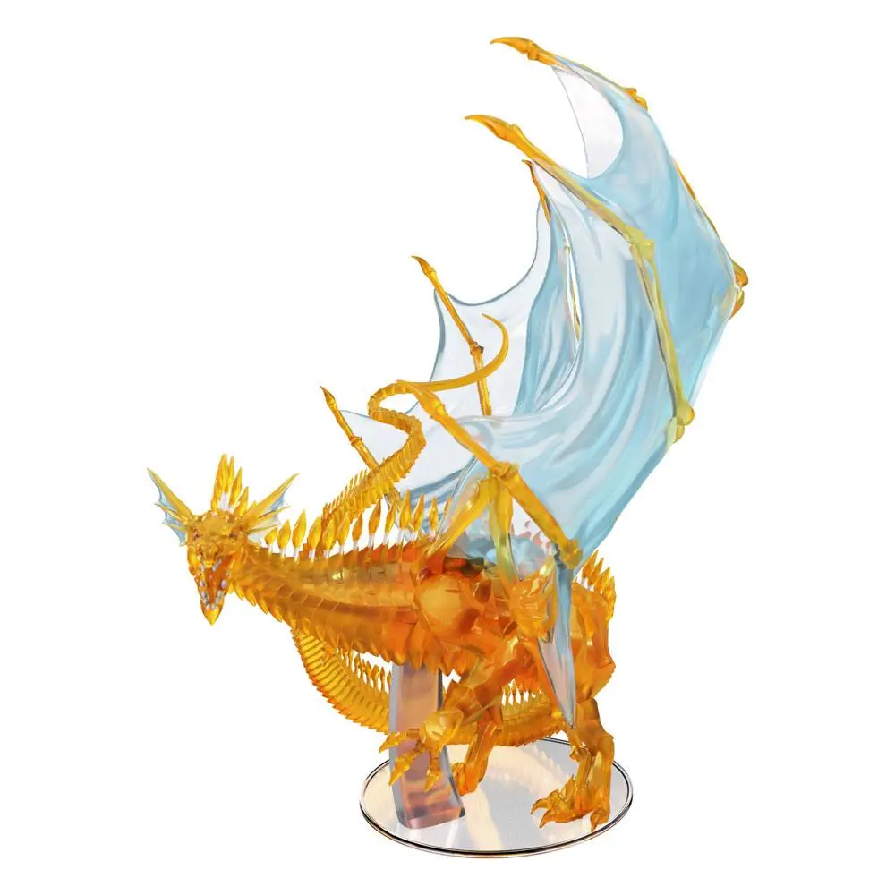 D&amp;D Icons of the Realms Prepainted Miniature Adult Topaz Dragon product photo