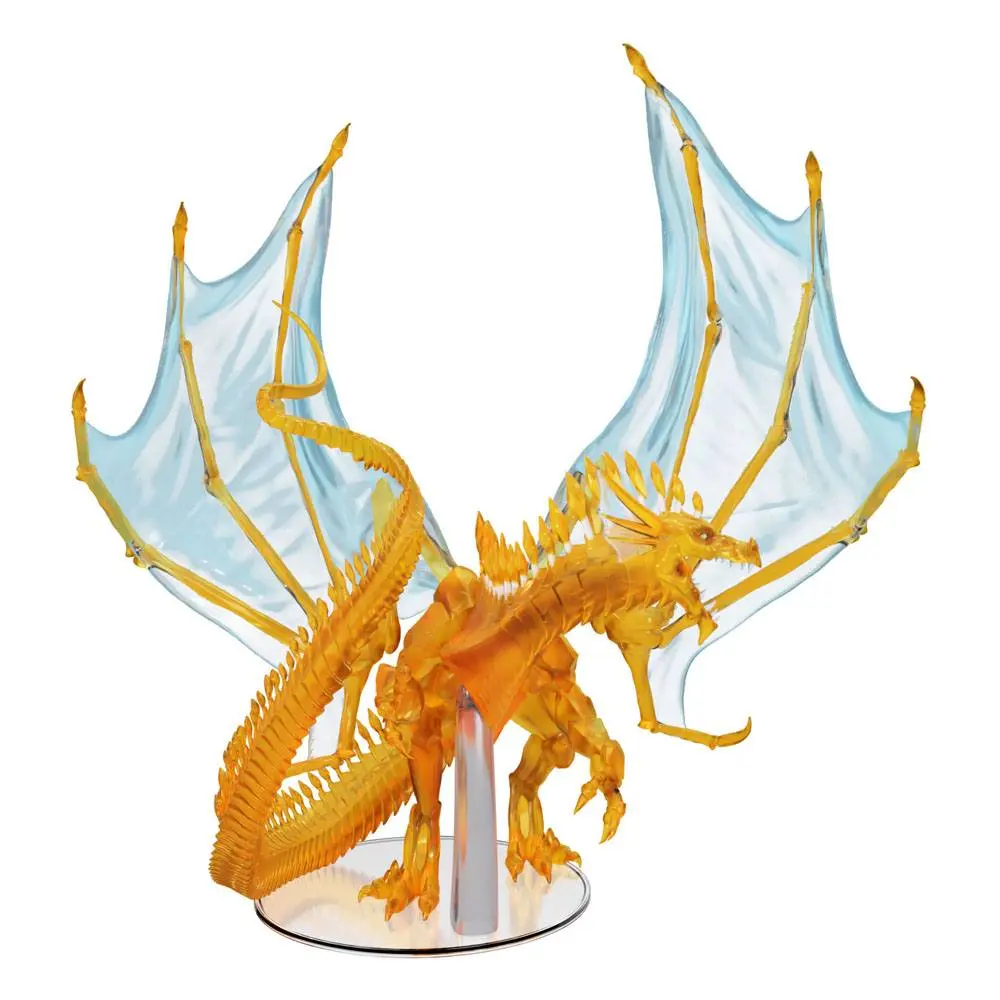 D&amp;D Icons of the Realms Prepainted Miniature Adult Topaz Dragon product photo