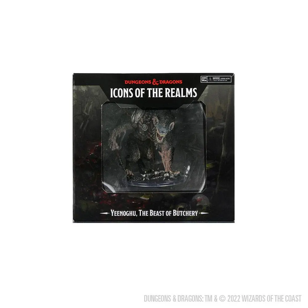 D&amp;D Icons of the Realms Prepainted Miniature Yeenoghu, The Beast of Butchery product photo