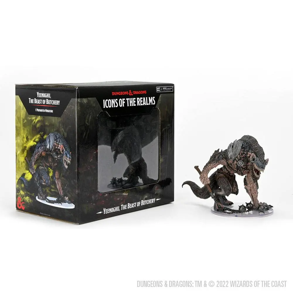 D&amp;D Icons of the Realms Prepainted Miniature Yeenoghu, The Beast of Butchery product photo