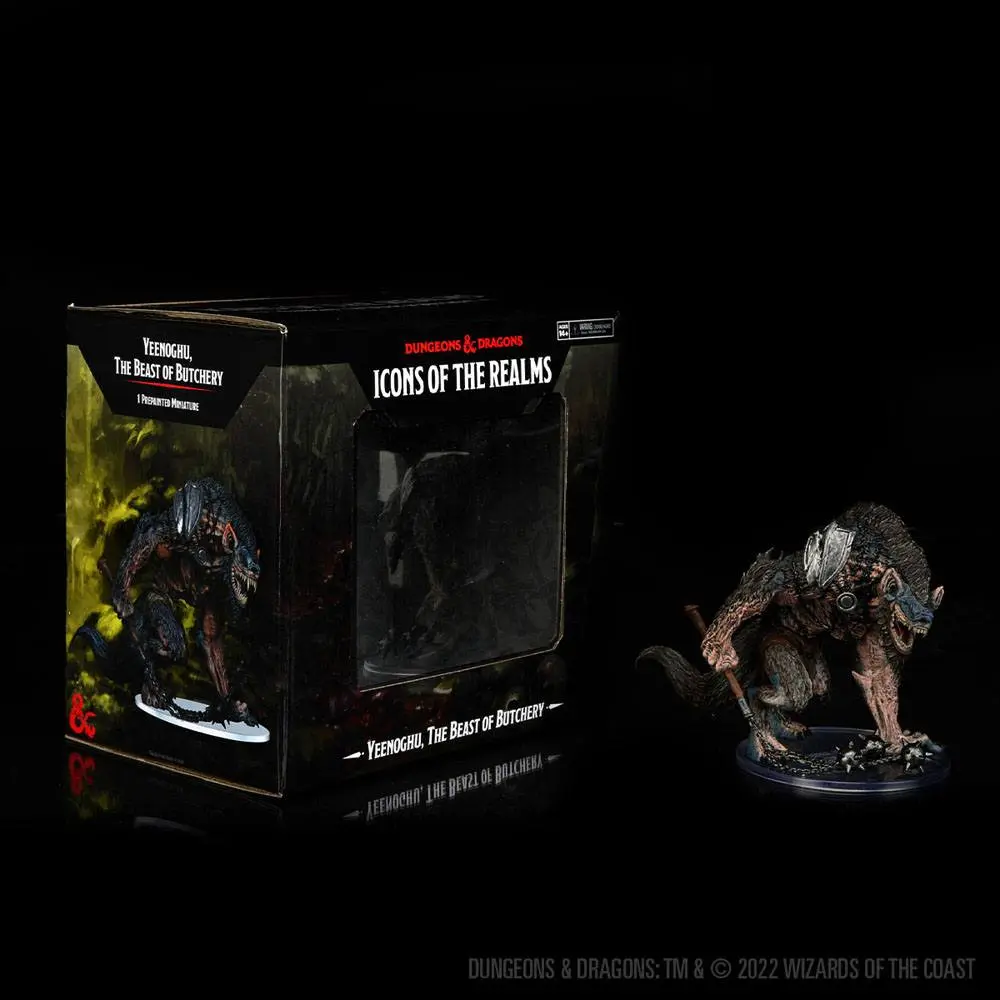 D&amp;D Icons of the Realms Prepainted Miniature Yeenoghu, The Beast of Butchery product photo