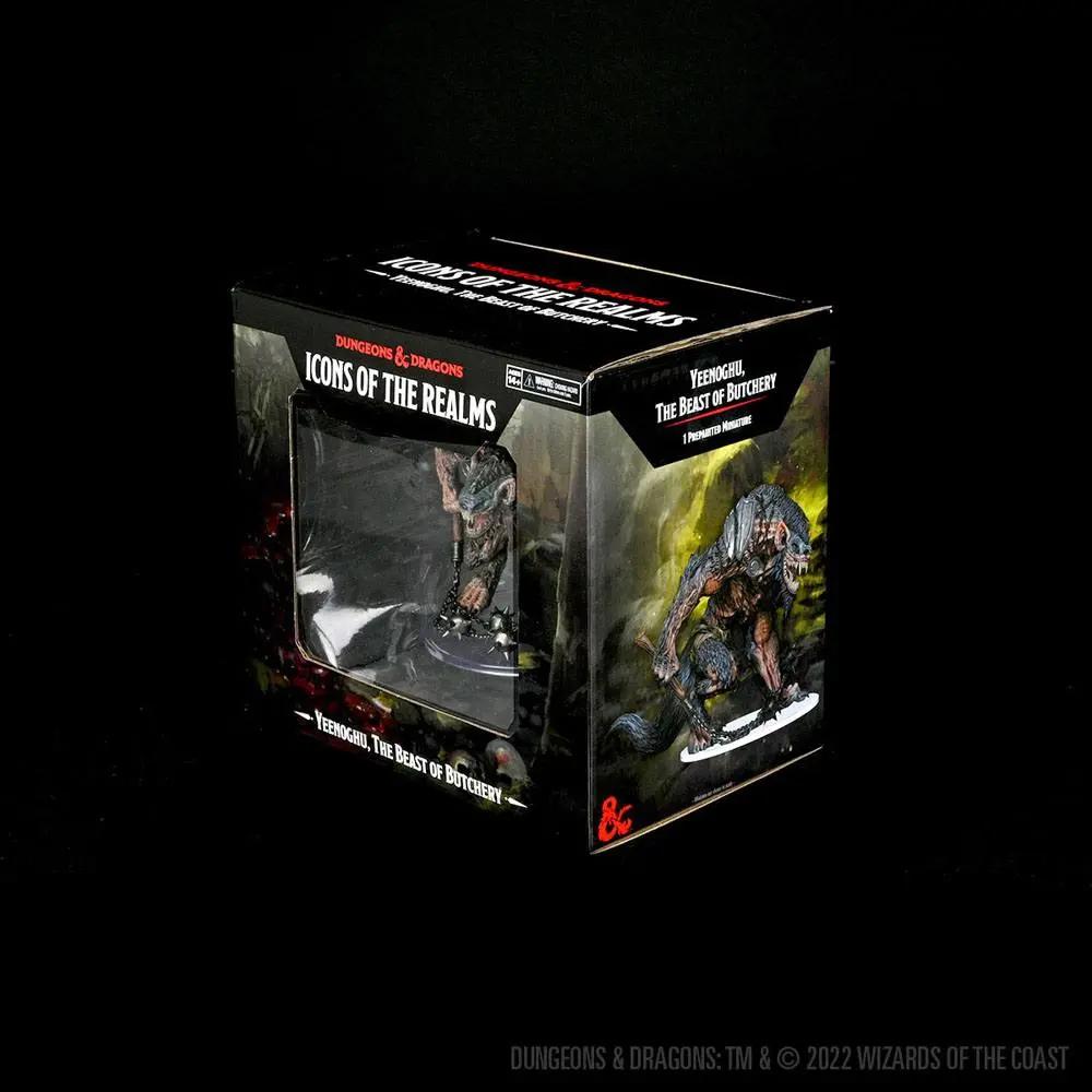 D&amp;D Icons of the Realms Prepainted Miniature Yeenoghu, The Beast of Butchery product photo