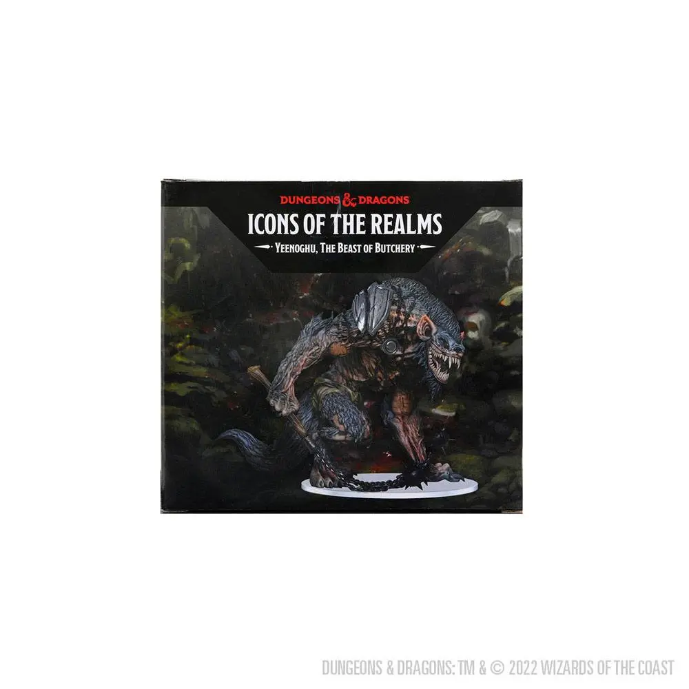 D&amp;D Icons of the Realms Prepainted Miniature Yeenoghu, The Beast of Butchery product photo