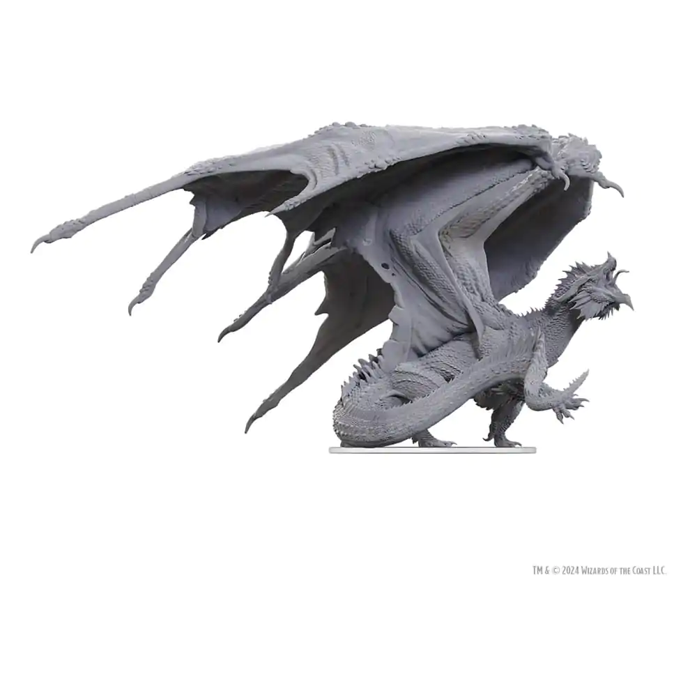 D&D Nolzur's Marvelous Miniatures Unpainted Miniature Adult Red Dragon Tyrant 18 cm product photo