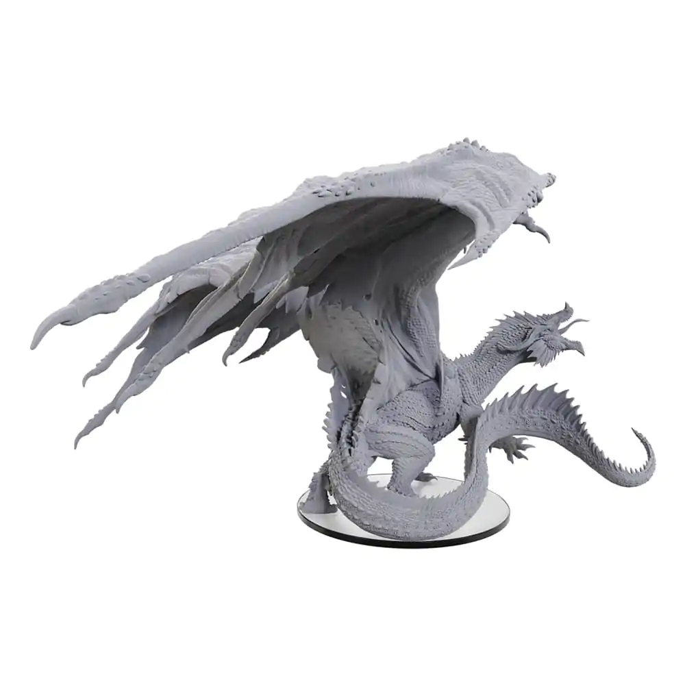 D&D Nolzur's Marvelous Miniatures Unpainted Miniature Adult Red Dragon Tyrant 18 cm product photo