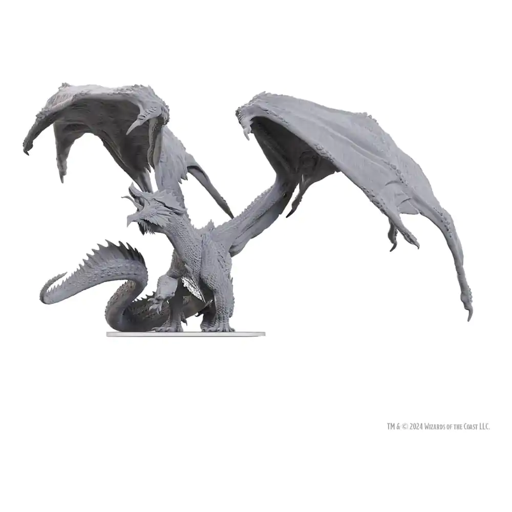 D&D Nolzur's Marvelous Miniatures Unpainted Miniature Adult Red Dragon Tyrant 18 cm product photo