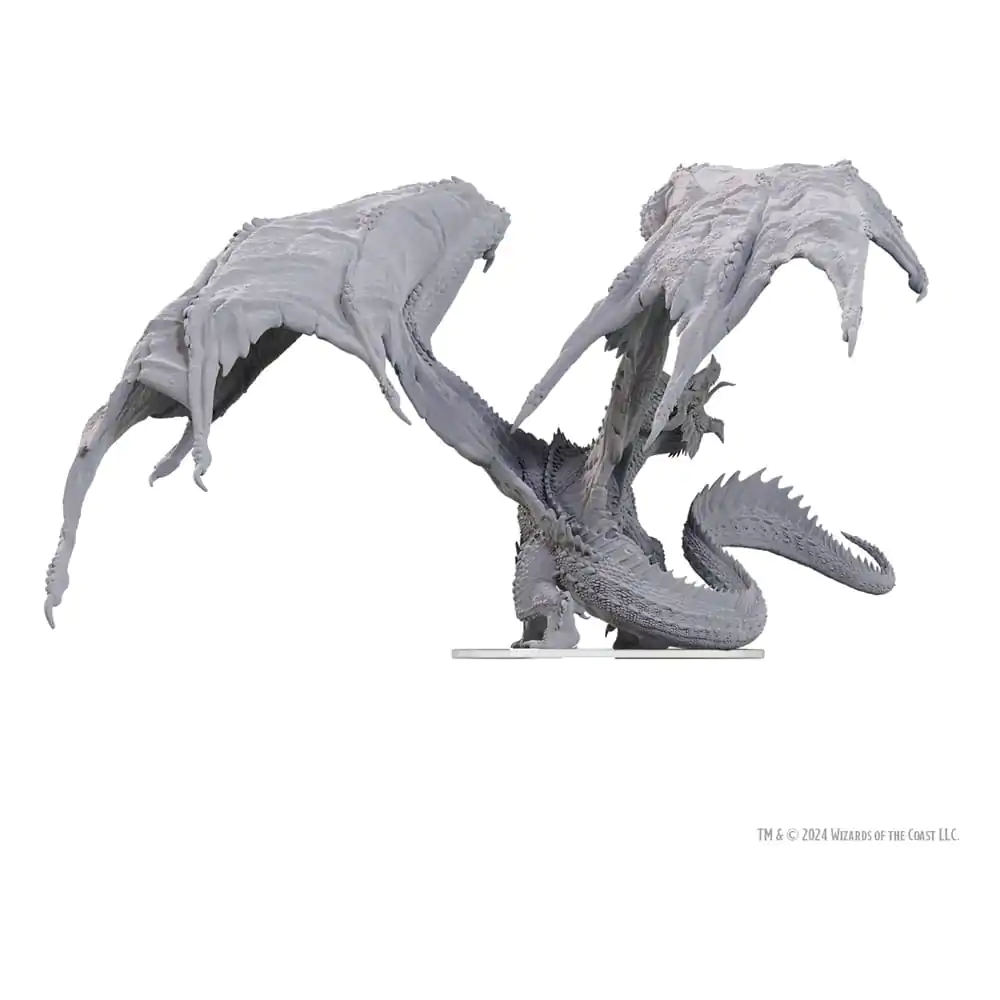 D&D Nolzur's Marvelous Miniatures Unpainted Miniature Adult Red Dragon Tyrant 18 cm product photo