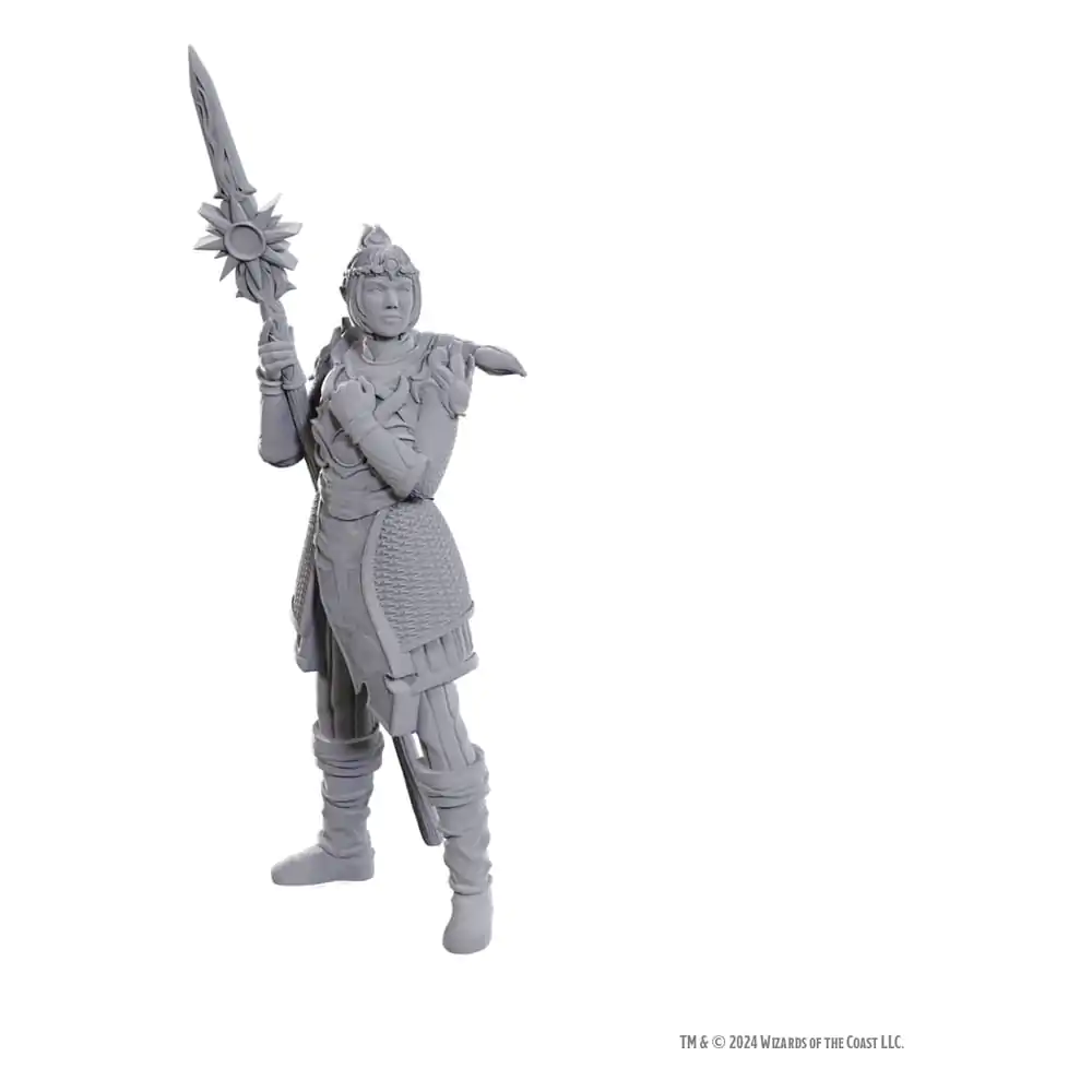 D&D Nolzur's Marvelous Miniatures Unpainted Miniature Lae'zel & Shadowheart product photo