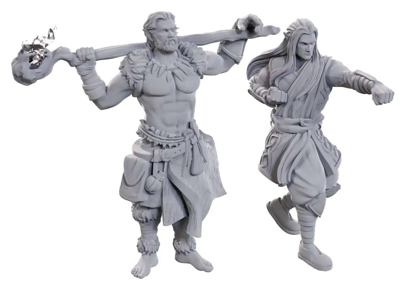 D&D Nolzur's Marvelous Miniatures Unpainted Miniatures 2-Pack Archdruid & Martial Arts Adept termékfotó