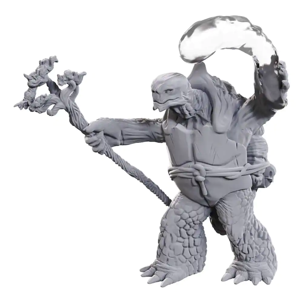 D&amp;D Nolzur&#039;s Marvelous Miniatures Unpainted Miniatures Tortle Druid &amp; Wild Shape Giant Lizard product photo