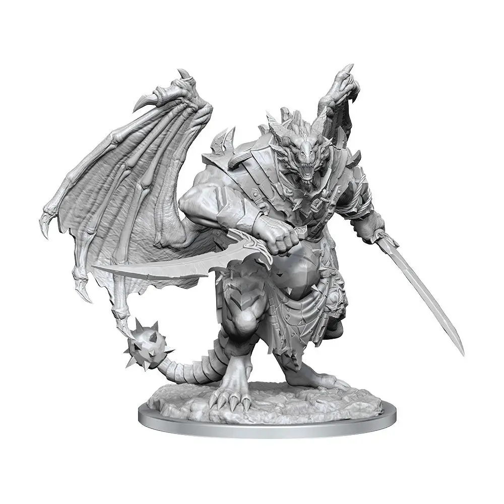 D&amp;D Nolzur's Marvelous Miniatures Unpainted Miniature Draconian Dreadnought product photo