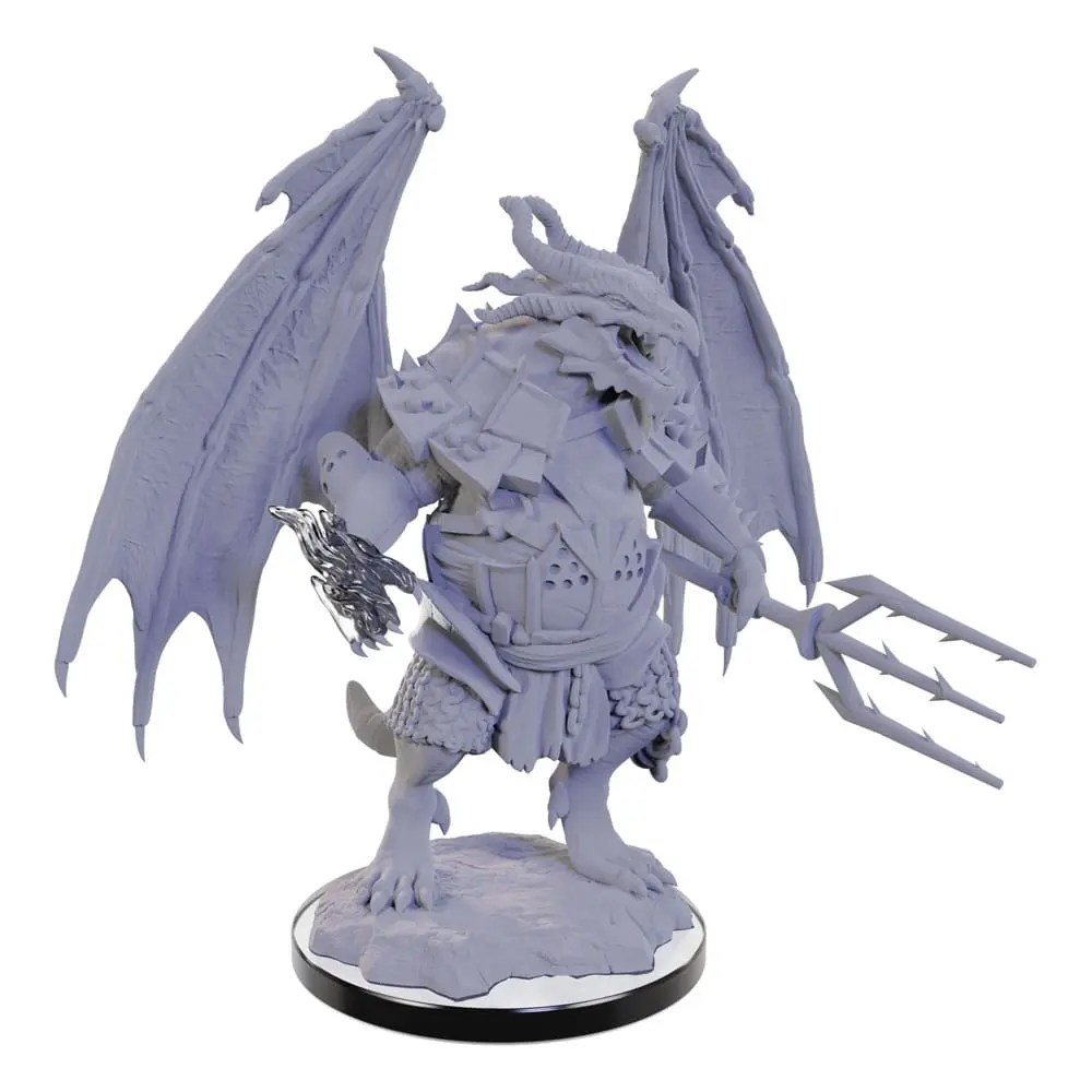 D&amp;D Nolzur's Marvelous Miniatures miniature Unpainted Draconian Foot Soldier &amp; Mage product photo