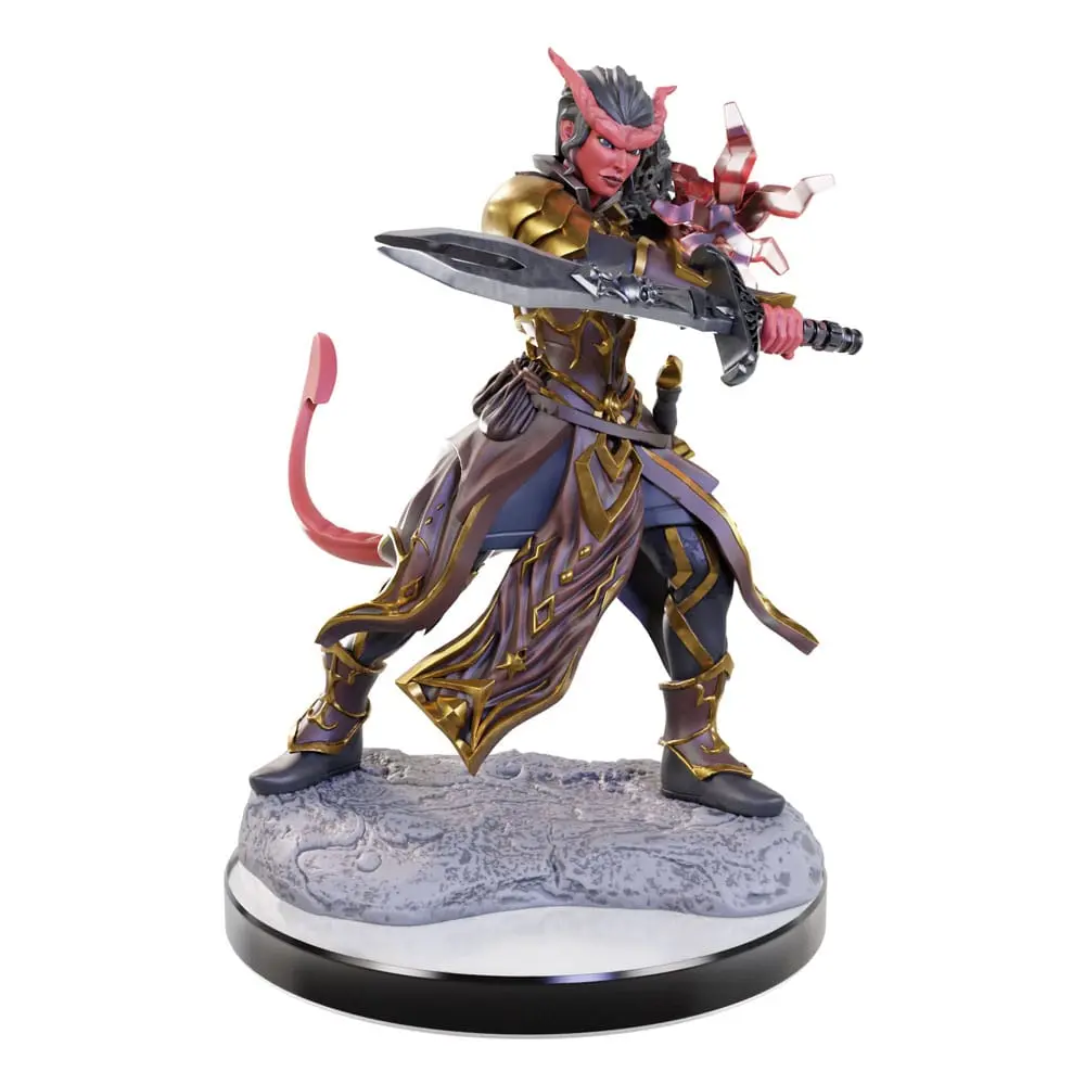 D&amp;D Nolzur's Marvelous Miniatures miniature Unpainted Tiefling Warlocks product photo