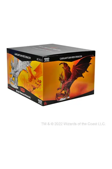 D&amp;D Nolzur's Marvelous Miniatures Unpainted Miniature Adult Red Dragon product photo