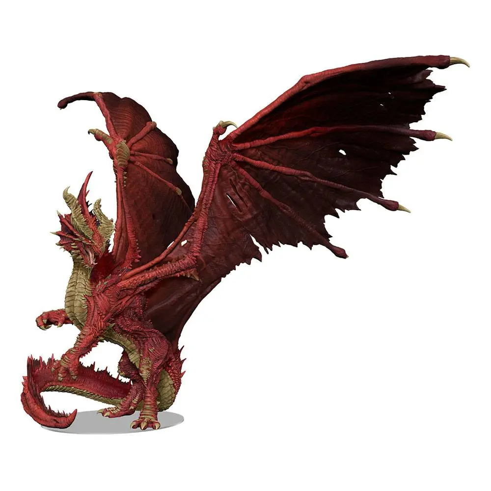 D&amp;D Nolzur's Marvelous Miniatures Unpainted Miniature Gargantuan Red Dragon product photo
