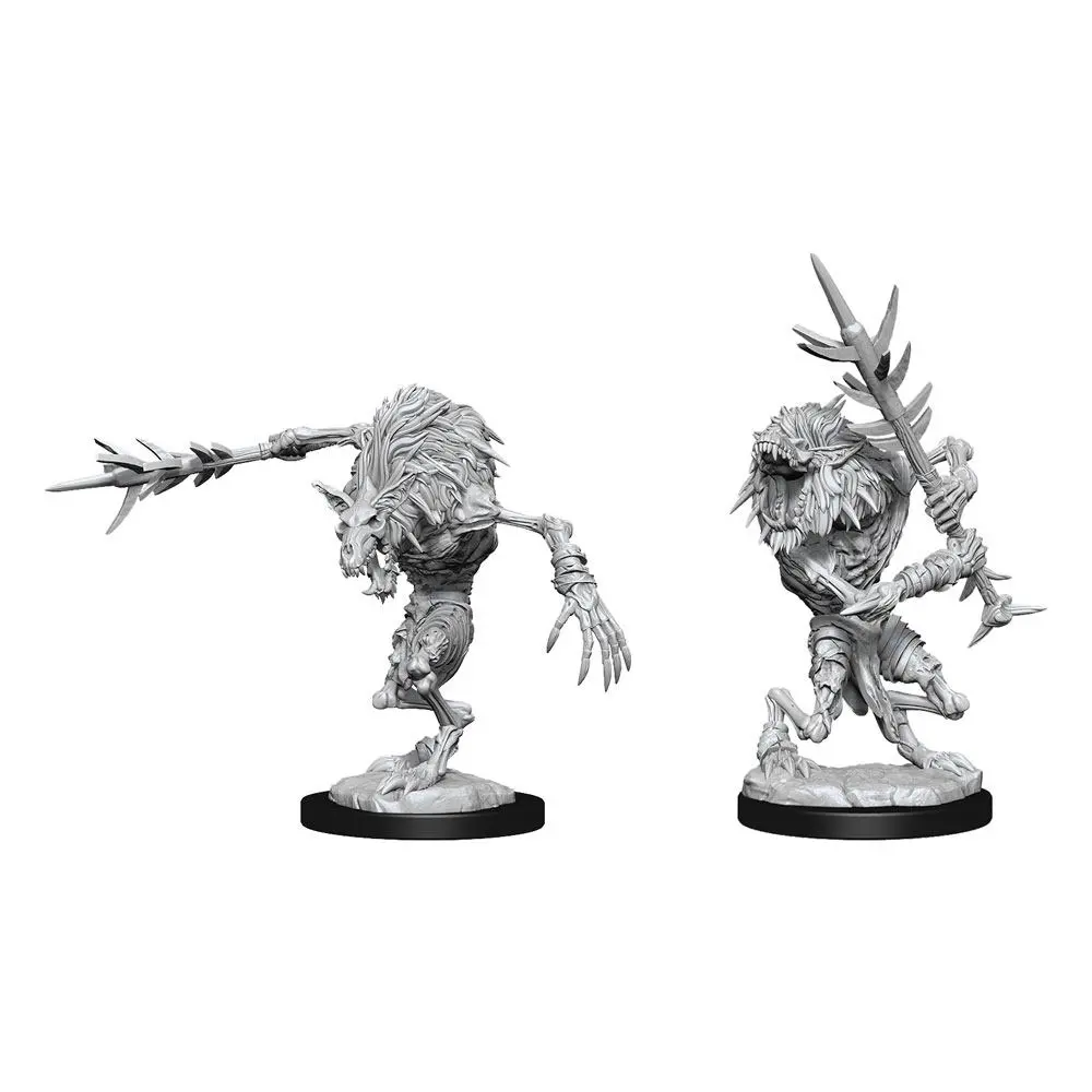 D&amp;D Nolzur's Marvelous Miniatures Unpainted Miniatures Gnoll Witherlings Case (2) product photo