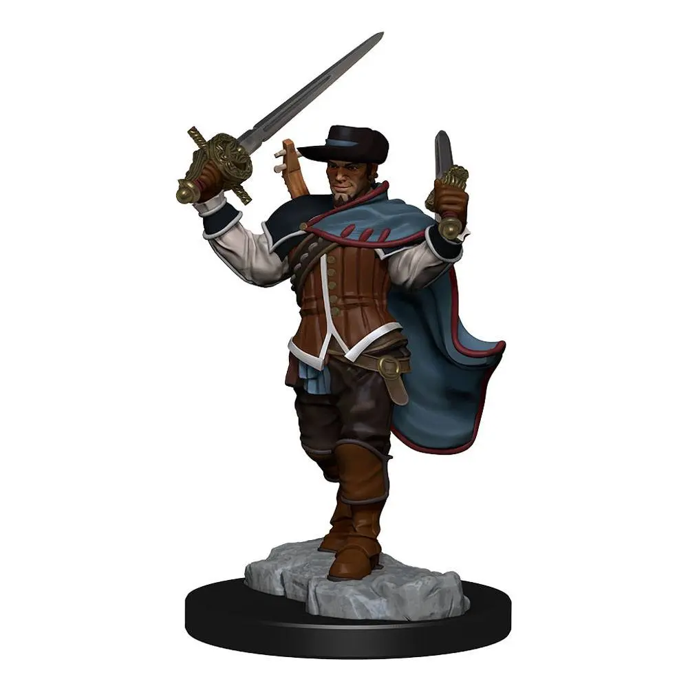 D&amp;D Nolzur's Marvelous Miniatures Unpainted Miniatures Human Bard Male Case (2) product photo