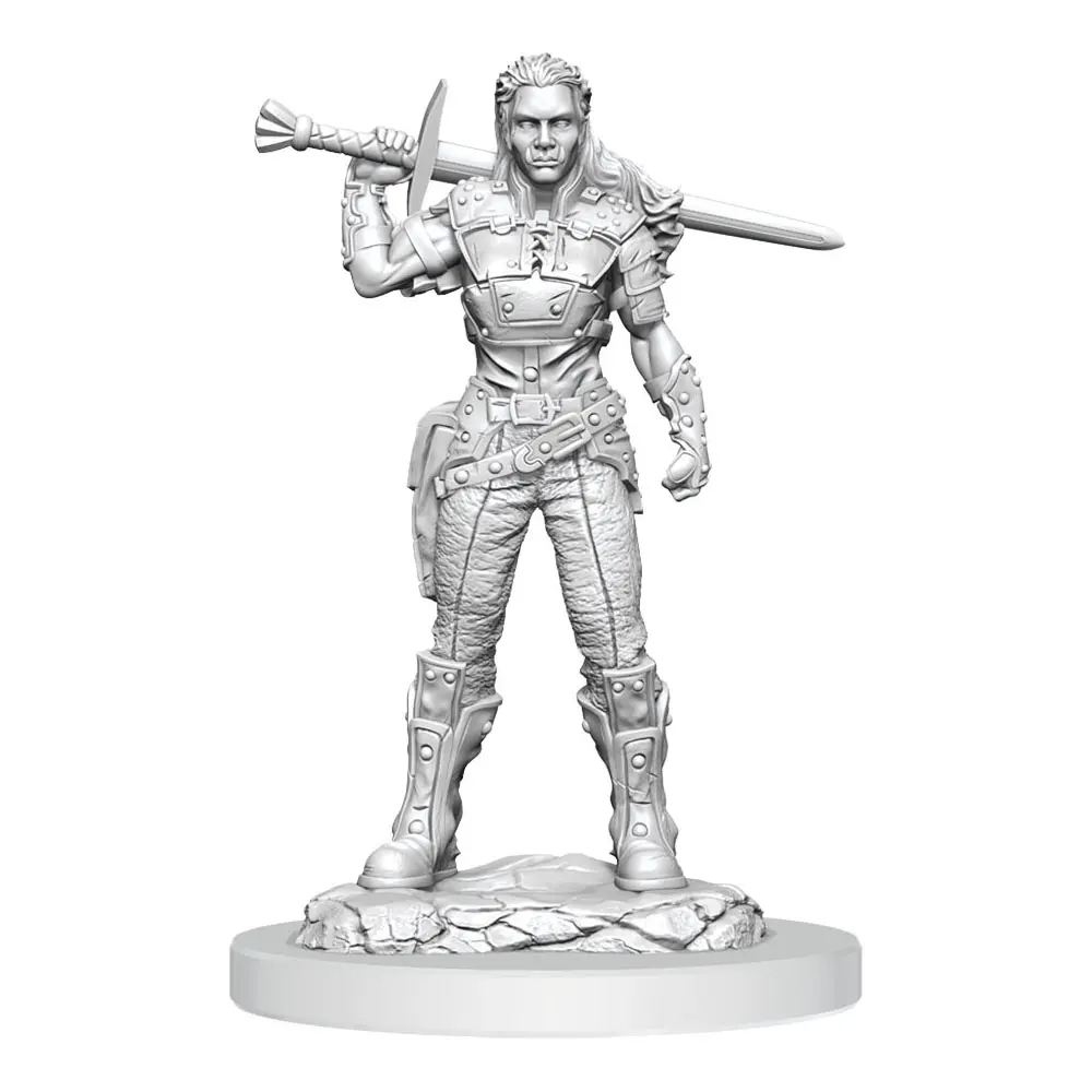 D&D Nolzur's Marvelous Miniatures Unpainted Miniatures 2-Pack Orc Fighter Female termékfotó