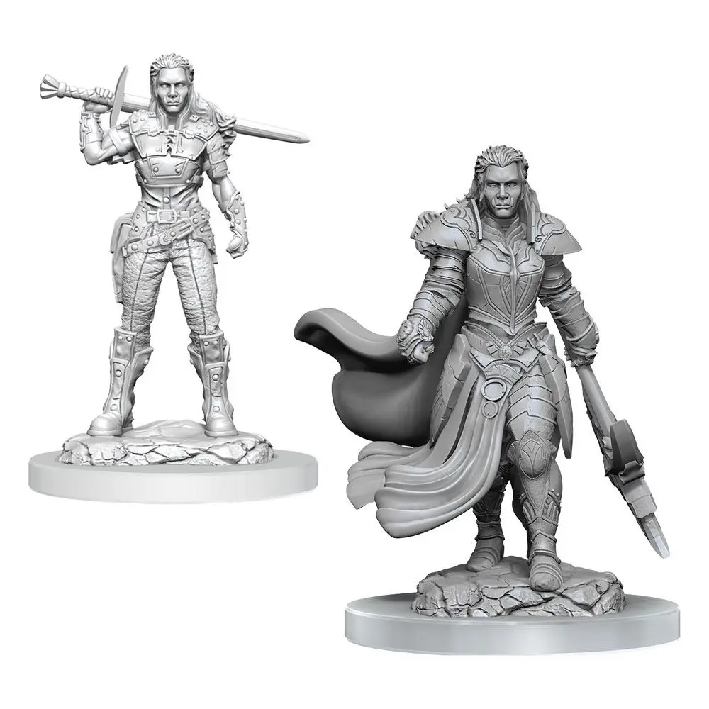 D&D Nolzur's Marvelous Miniatures Unpainted Miniatures 2-Pack Orc Fighter Female termékfotó