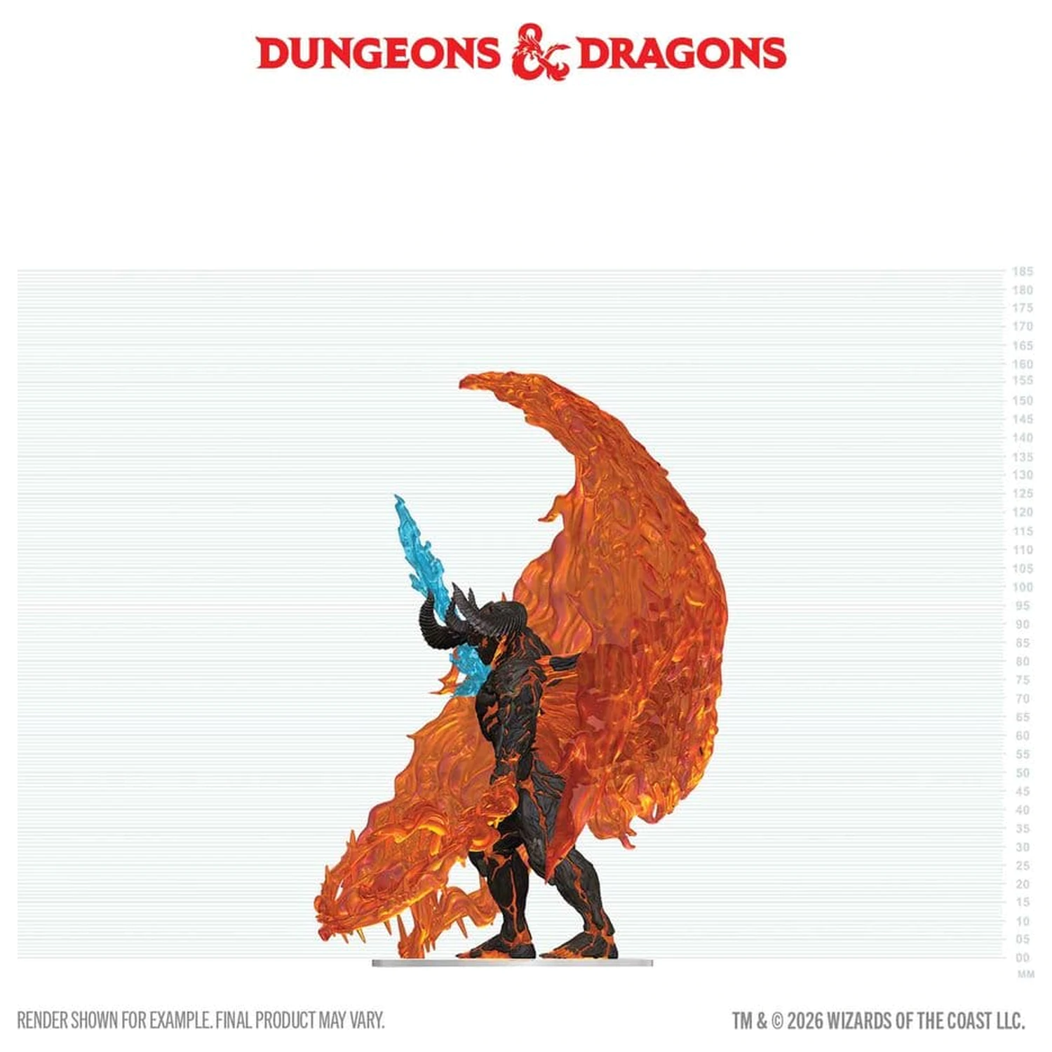 D&D Icons of the Realms Boxed prepainted Miniatures Balor 20 cm product photo
