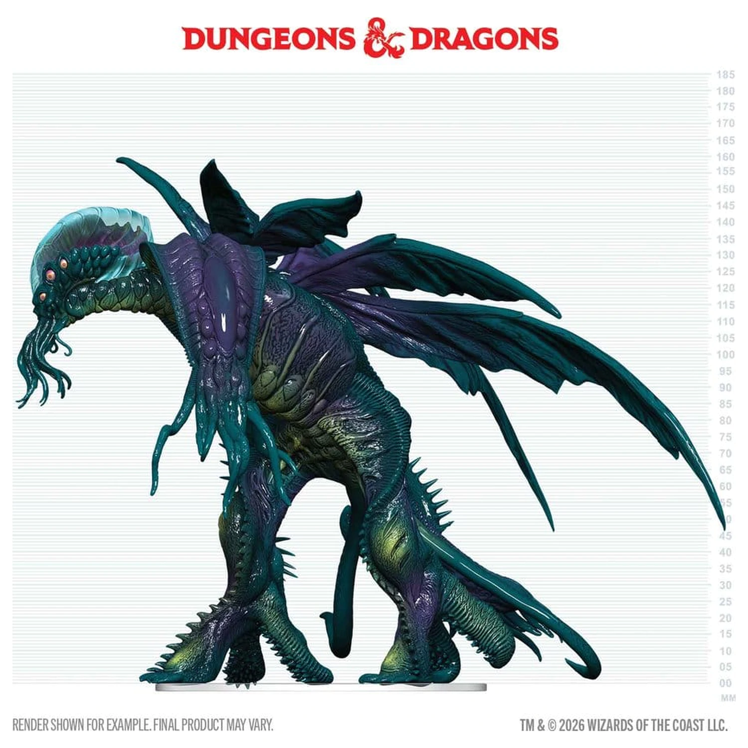 D&D Icons of the Realms Boxed prepainted Miniatures Cthulhu 20 cm product photo