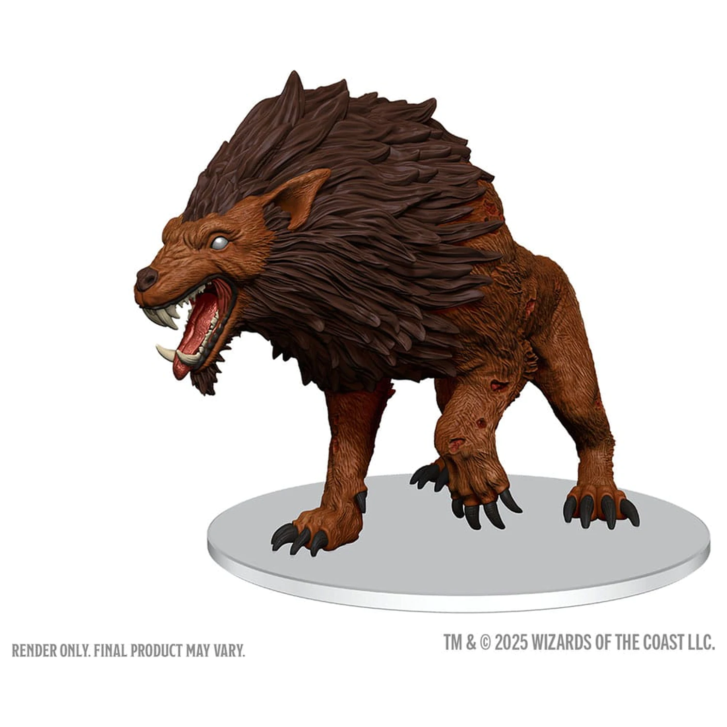 D&D Icons of the Realms Boxed prepainted Miniatures Dire Worg 11 cm product photo