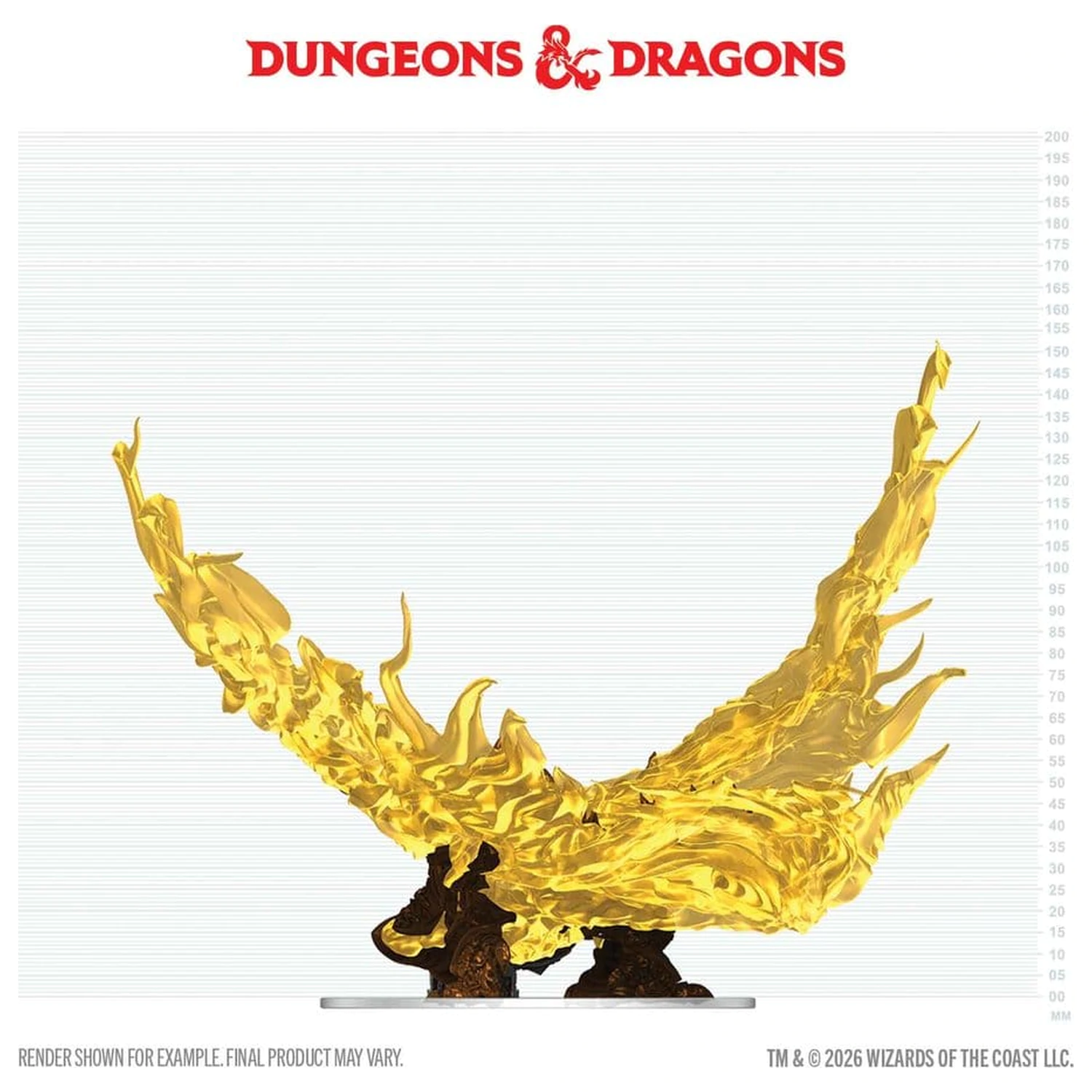 D&D Icons of the Realms Boxed prepainted Miniatures Hollow Dragon 18 cm product photo