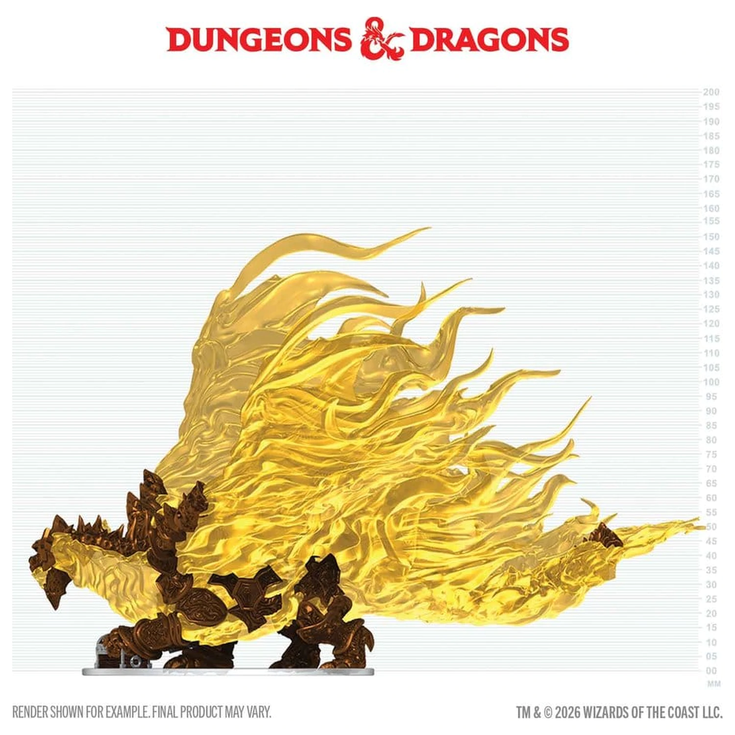 D&D Icons of the Realms Boxed prepainted Miniatures Hollow Dragon 18 cm product photo