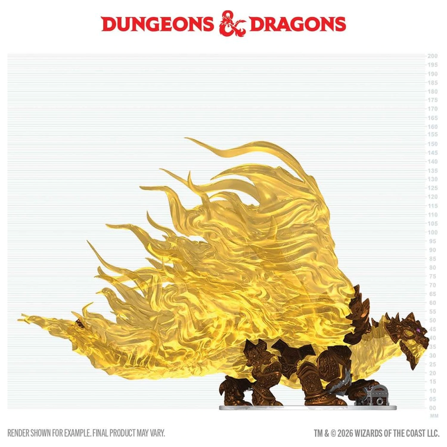 D&D Icons of the Realms Boxed prepainted Miniatures Hollow Dragon 18 cm product photo