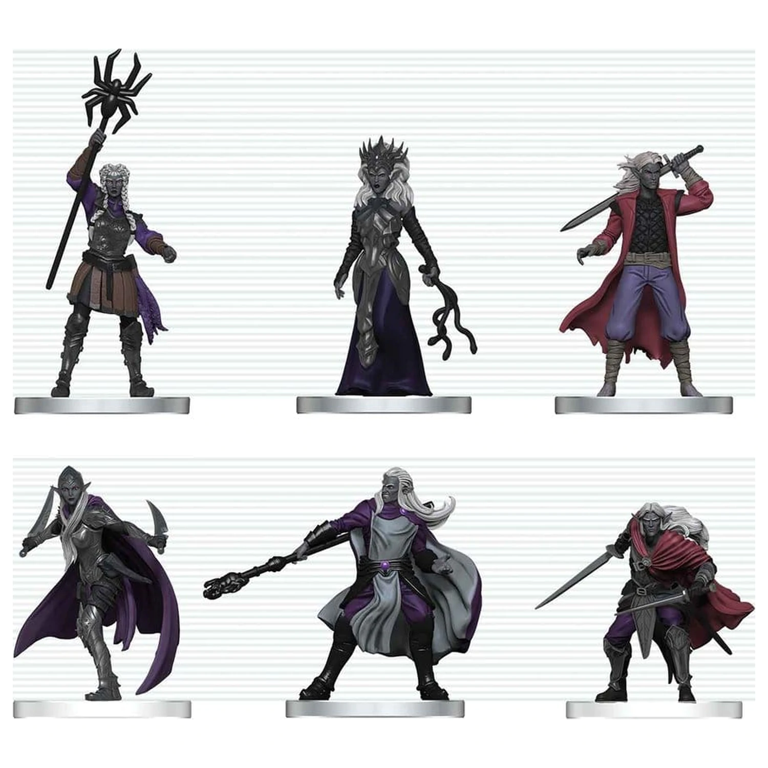 D&D Icons of the Realms Mini Figures Drow Warband 20 cm product photo