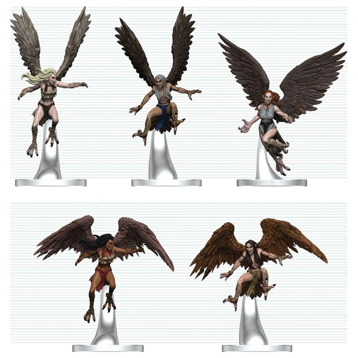 D&D Icons of the Realms Mini Figures Harpy Flock 20 cm product photo