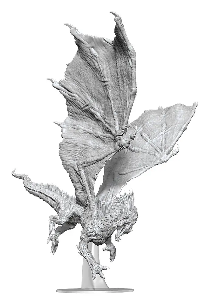 D&amp;D Nolzur's Marvelous Miniatures Unpainted Miniature Adult Green Dragon product photo