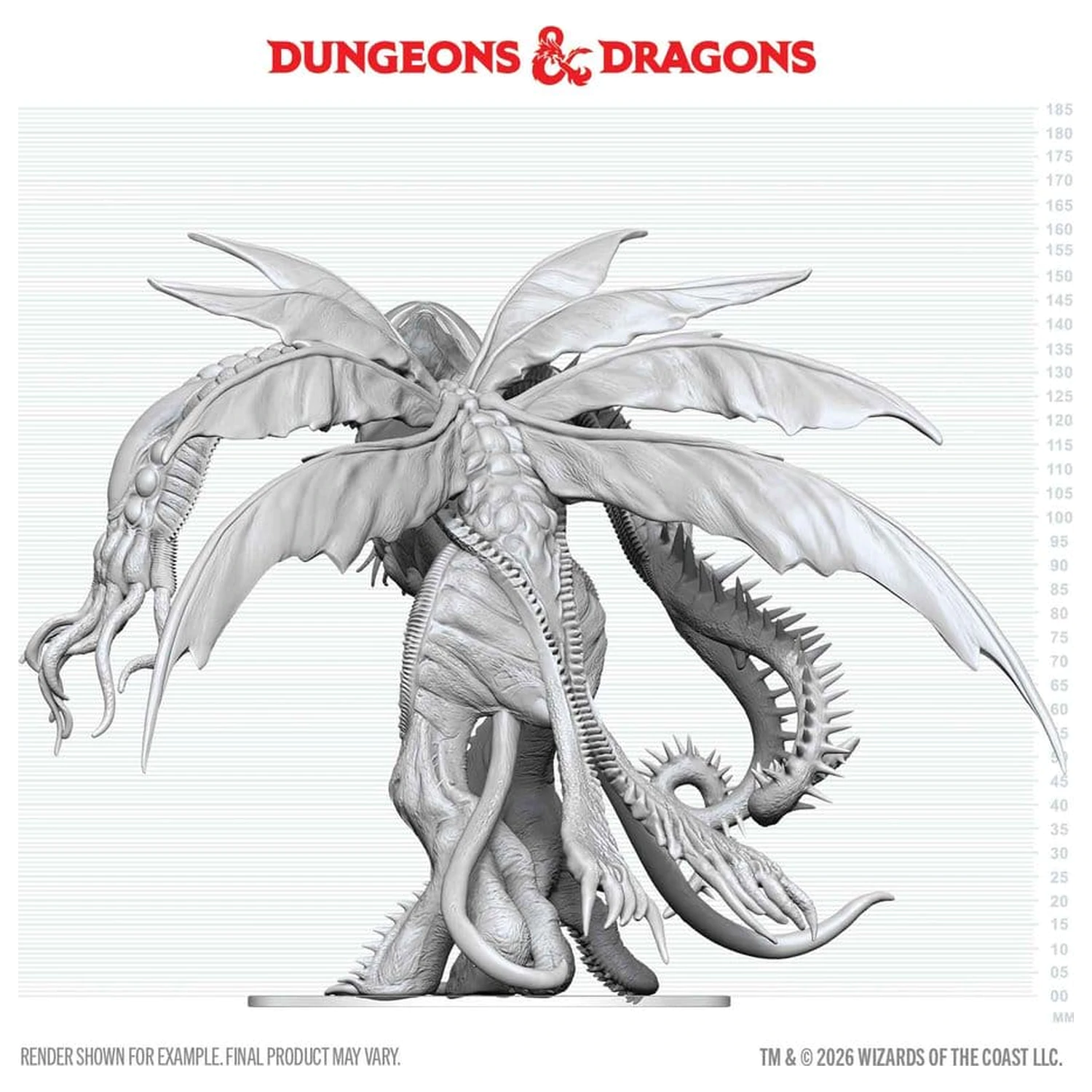 D&D Nolzur's Marvelous Miniatures Unpainted Miniature Cthulhu 20 cm product photo