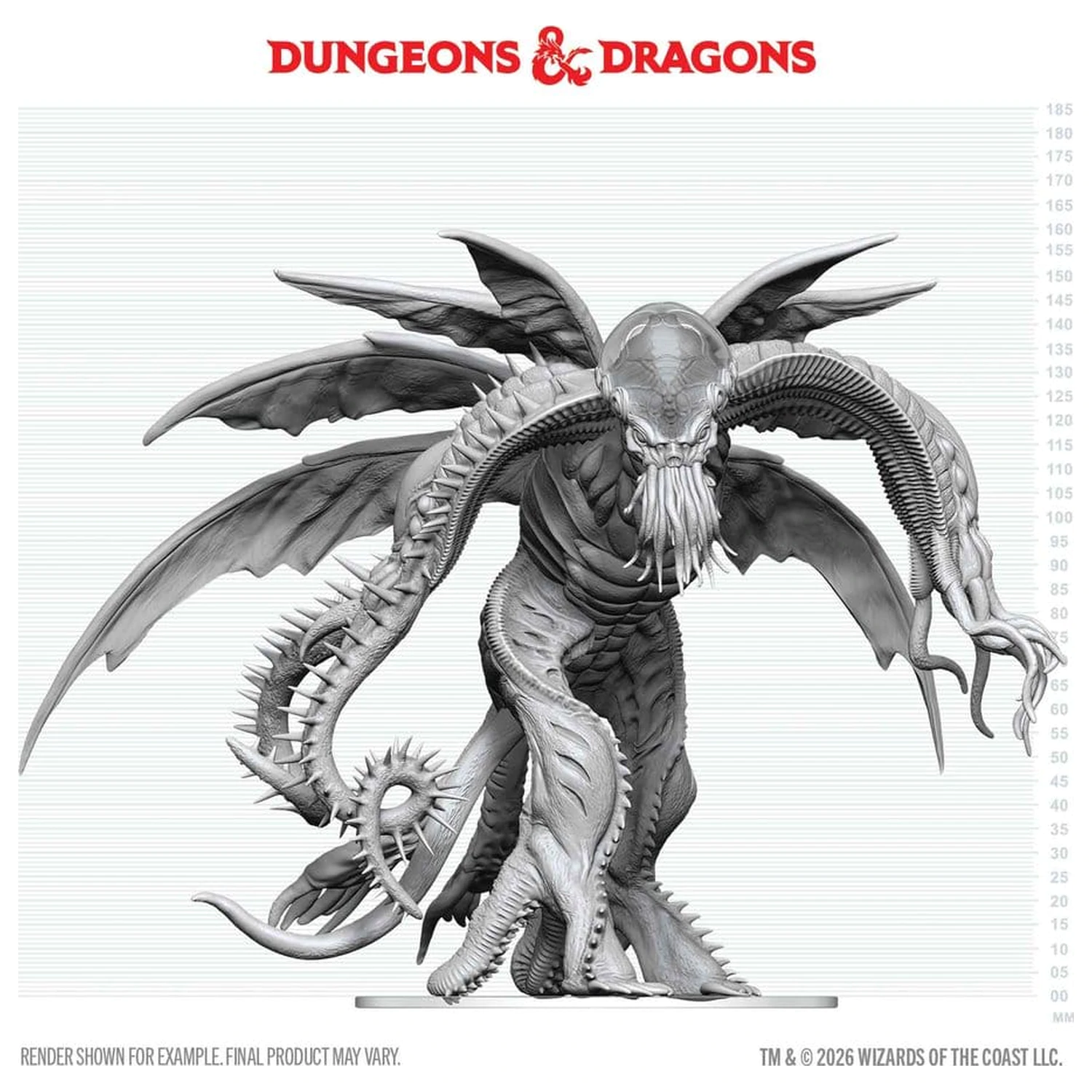 D&D Nolzur's Marvelous Miniatures Unpainted Miniature Cthulhu 20 cm product photo