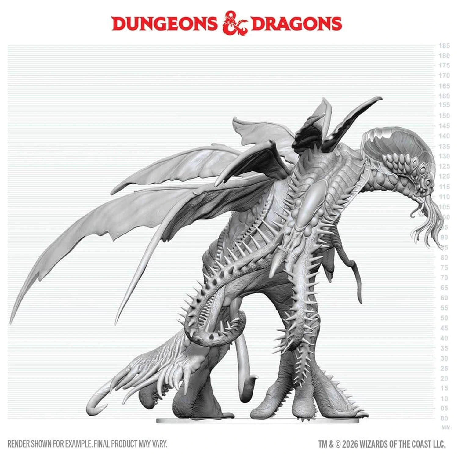 D&D Nolzur's Marvelous Miniatures Unpainted Miniature Cthulhu 20 cm product photo