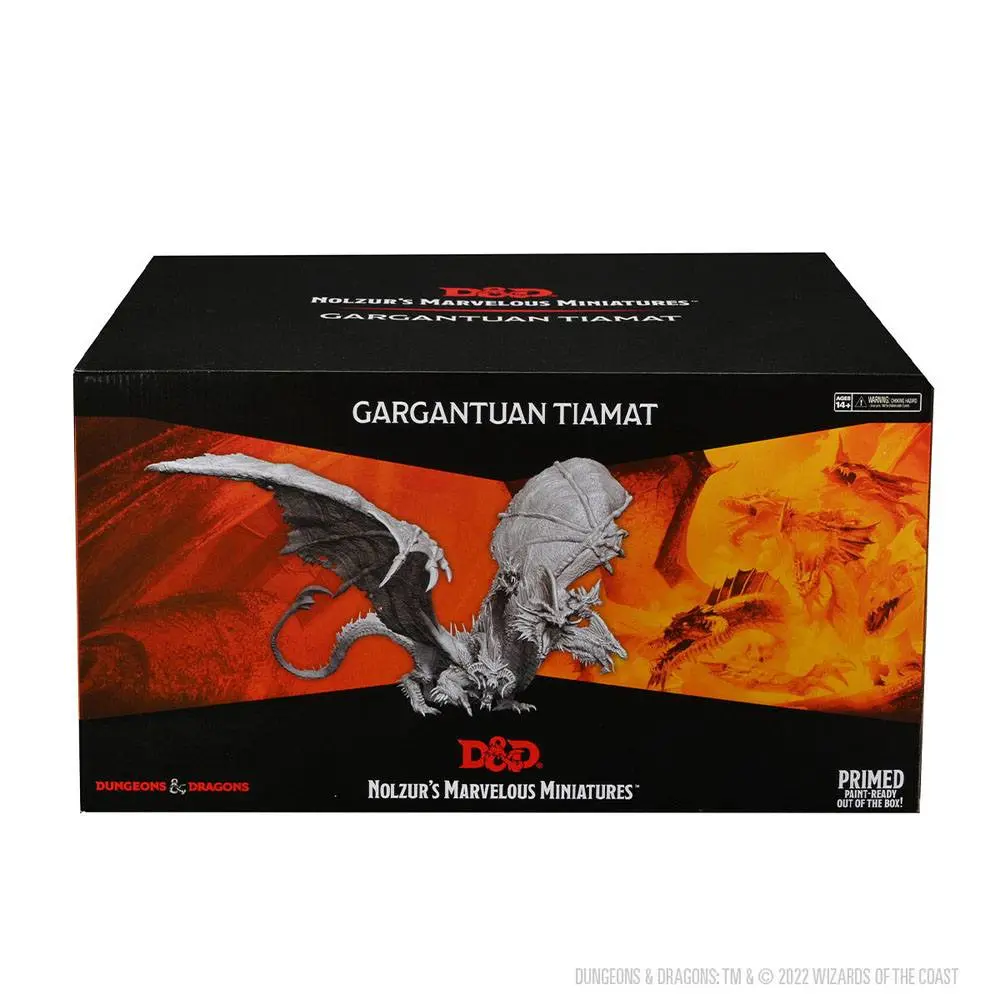 D&amp;D Nolzur's Marvelous Miniatures Unpainted Miniature Gargantuan Tiamat product photo