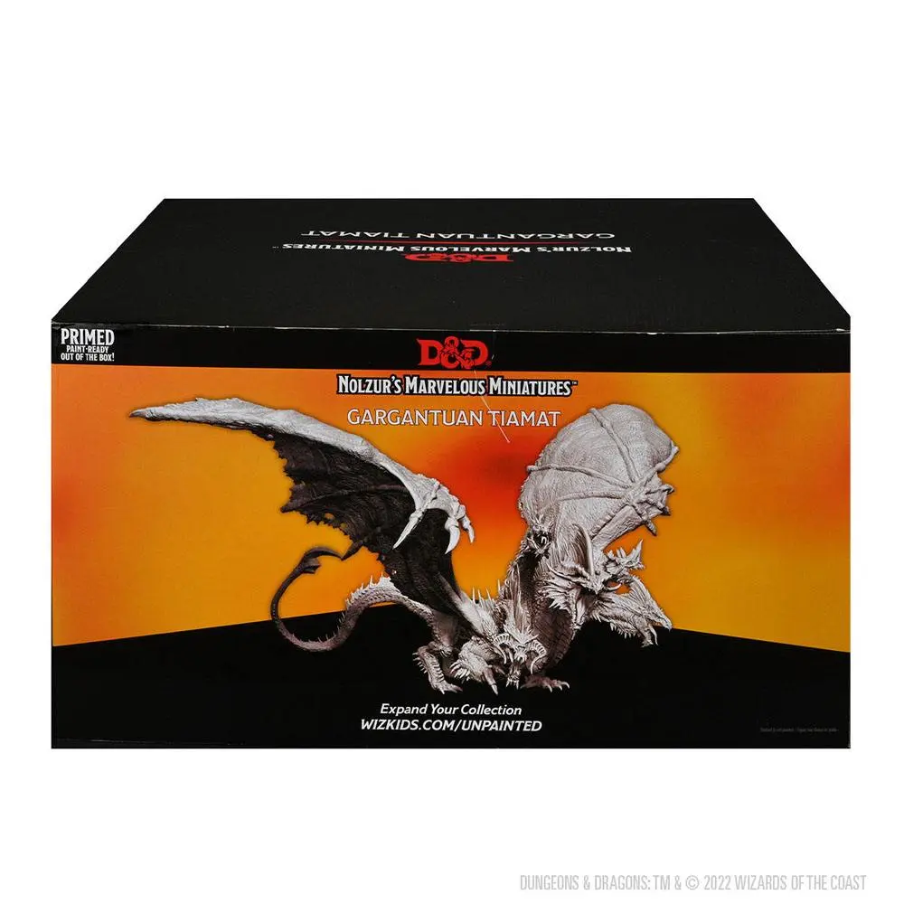 D&amp;D Nolzur's Marvelous Miniatures Unpainted Miniature Gargantuan Tiamat product photo