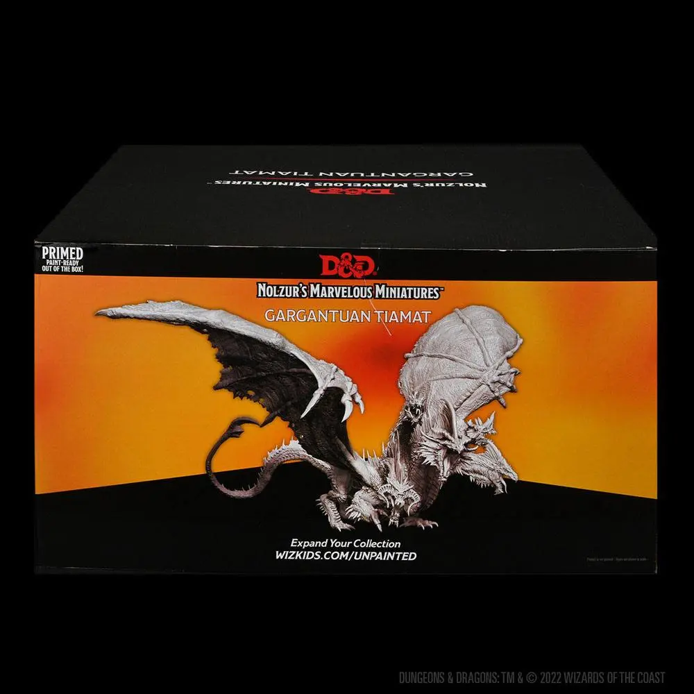 D&amp;D Nolzur's Marvelous Miniatures Unpainted Miniature Gargantuan Tiamat product photo
