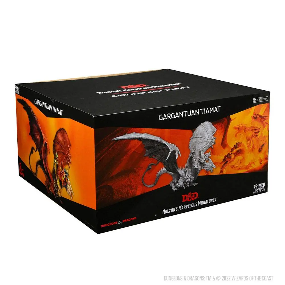 D&amp;D Nolzur's Marvelous Miniatures Unpainted Miniature Gargantuan Tiamat product photo