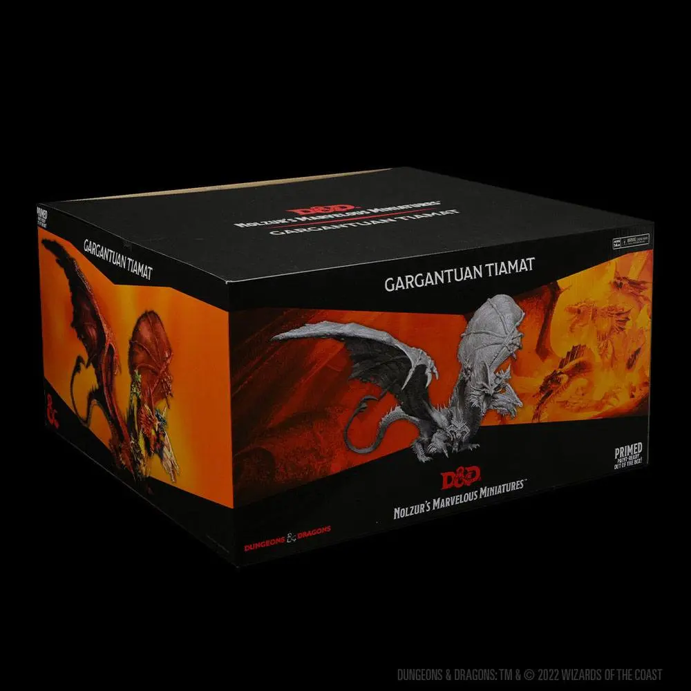 D&amp;D Nolzur's Marvelous Miniatures Unpainted Miniature Gargantuan Tiamat product photo