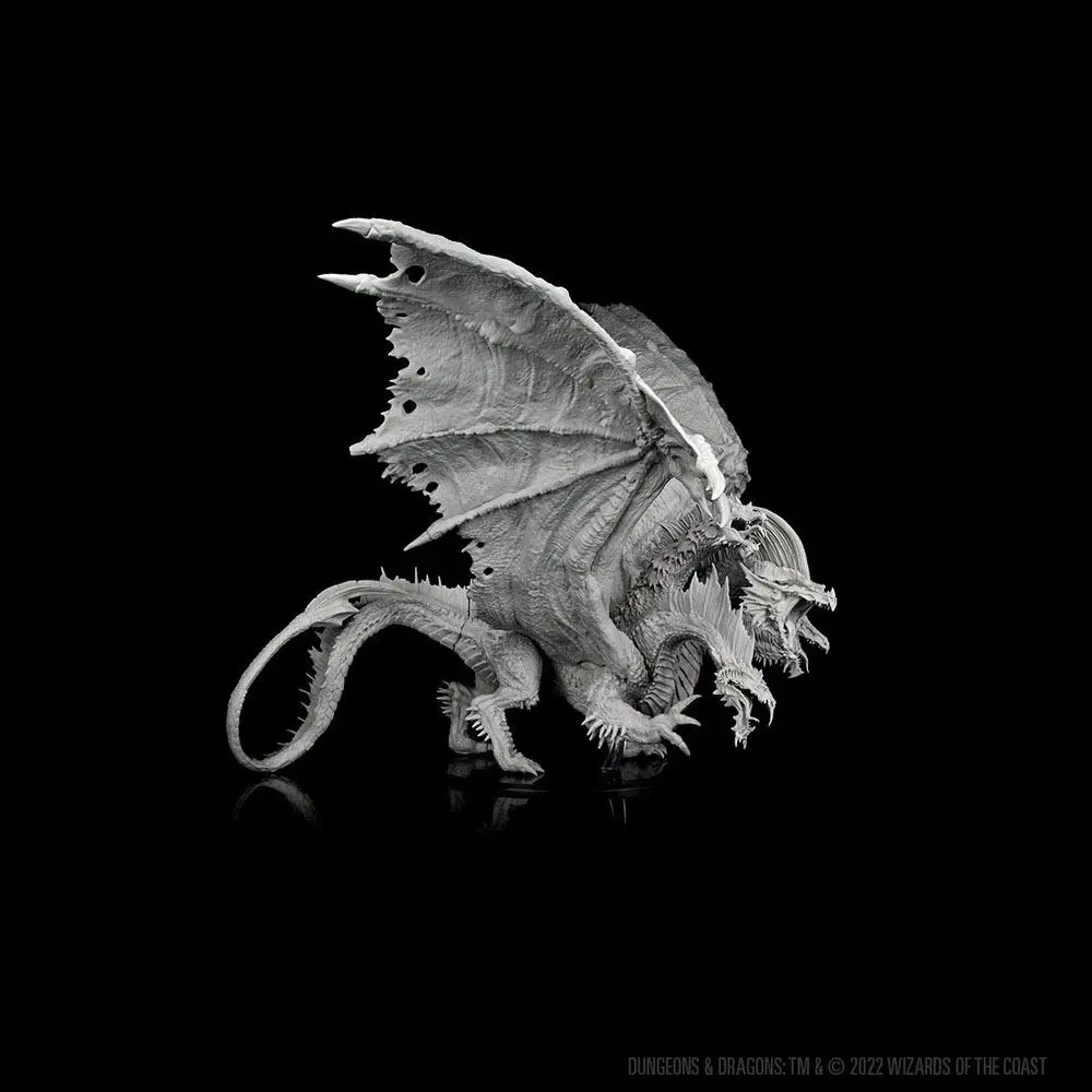 D&amp;D Nolzur's Marvelous Miniatures Unpainted Miniature Gargantuan Tiamat product photo