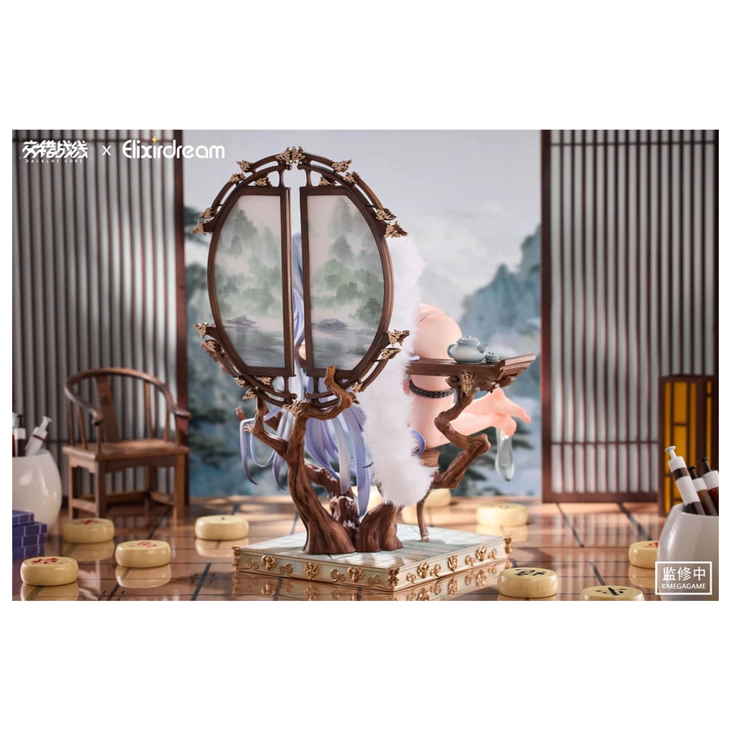 Daiblos Core PVC Statue 1/6 Zeus Chess Dream Ver. 32 cm  product photo