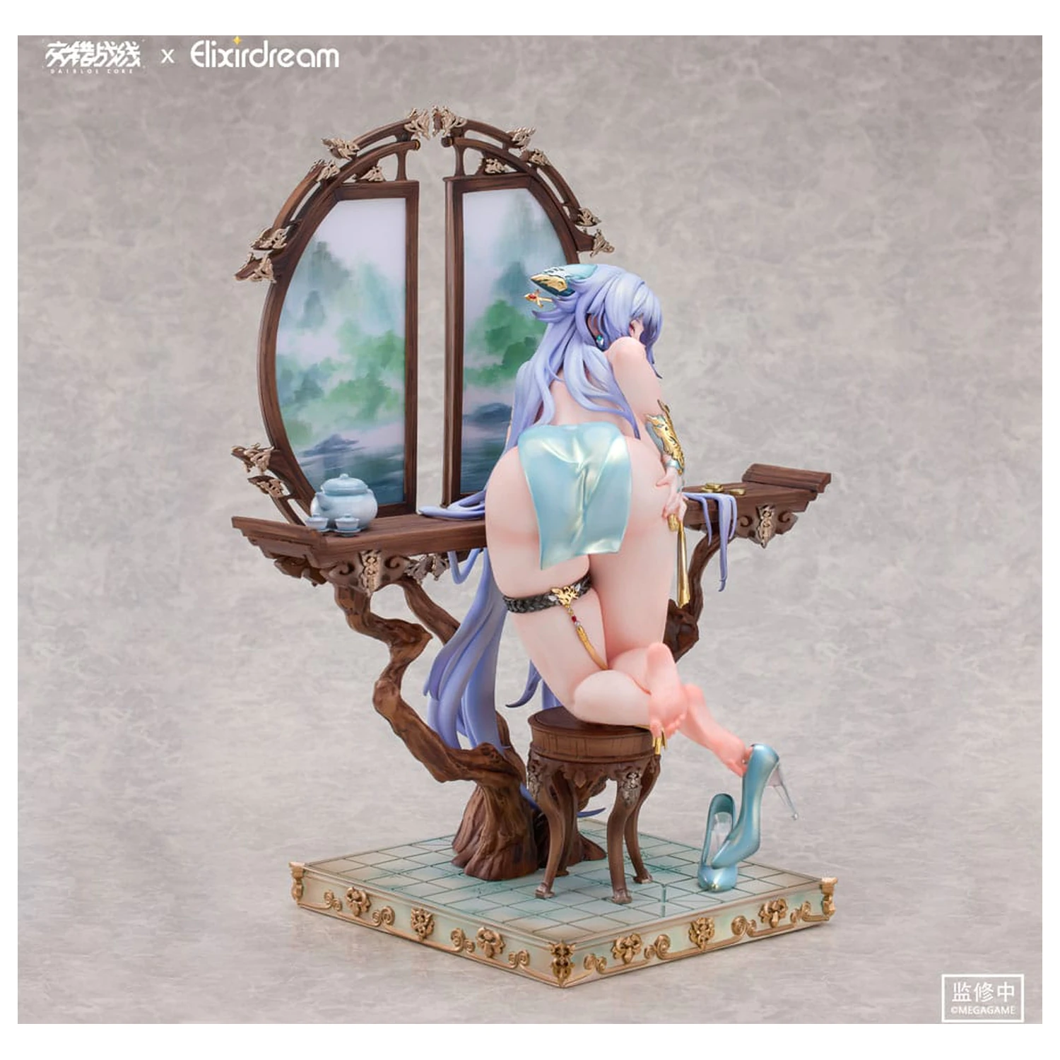 Daiblos Core PVC Statue 1/6 Zeus Chess Dream Ver. 32 cm  product photo