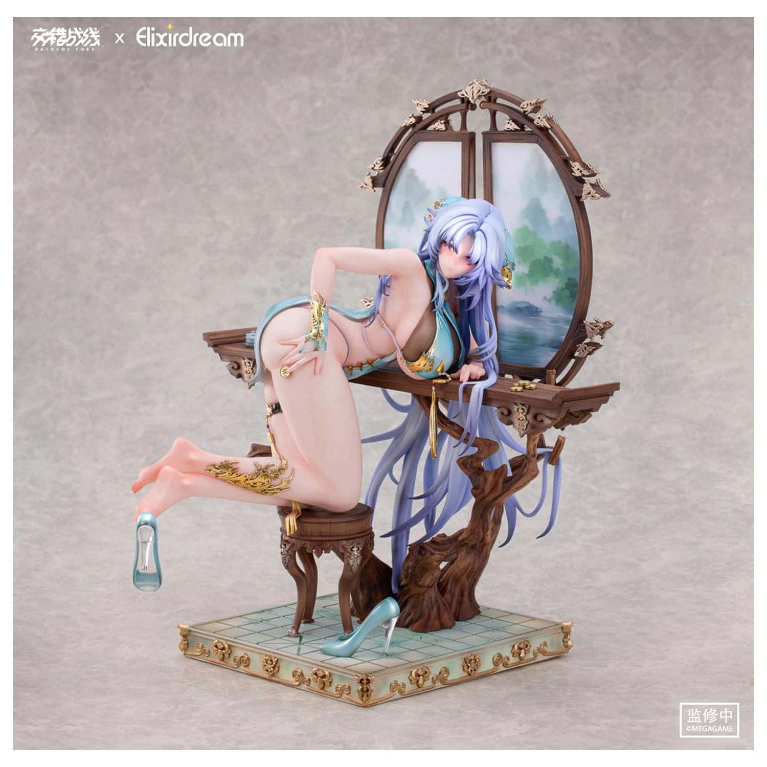Daiblos Core PVC Statue 1/6 Zeus Chess Dream Ver. 32 cm  product photo