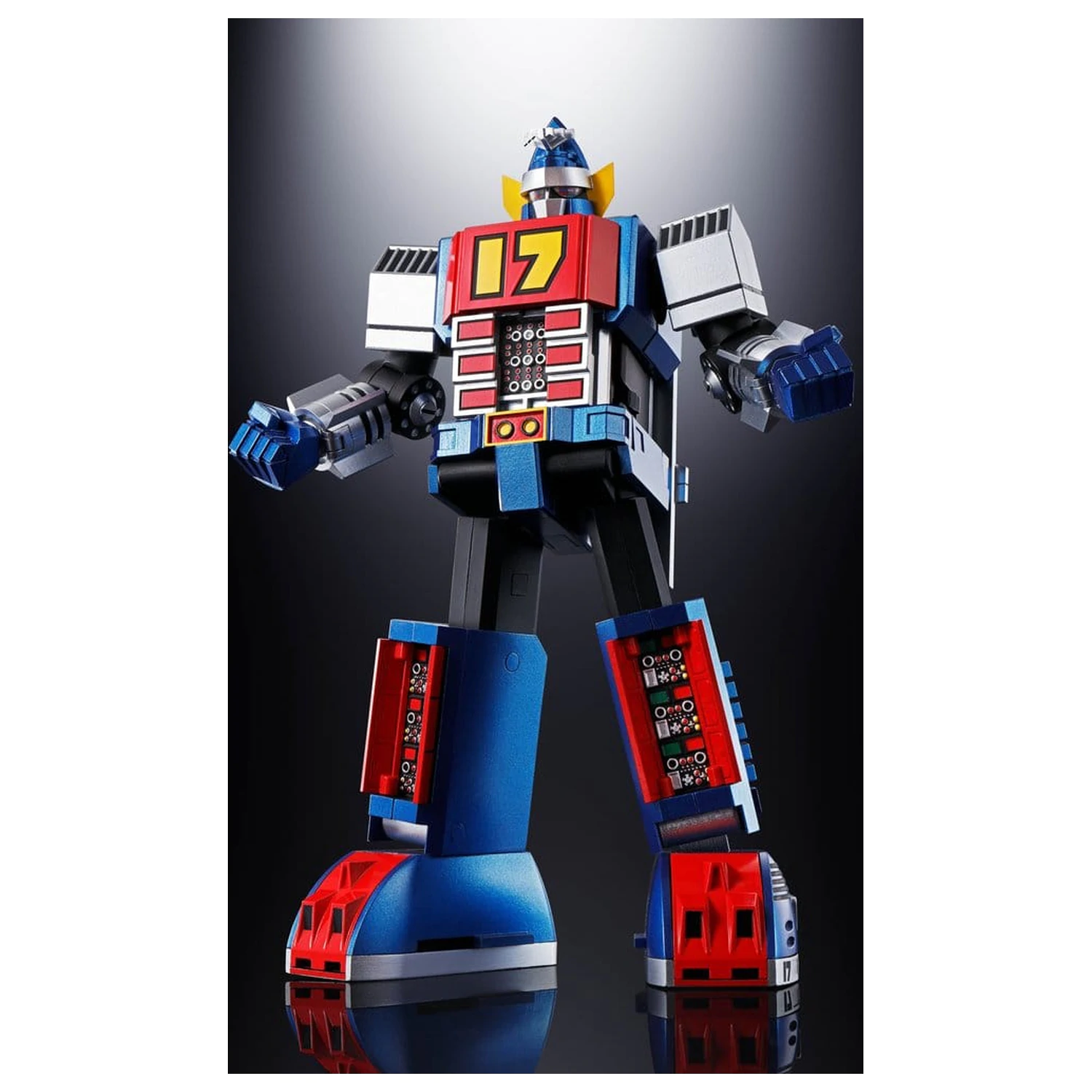 Daitetsujin 17 Soul of Chogokin Diecast Action Figure GX-101S Daitetsujin 17 & 18 Graviton Box 18 cm product photo