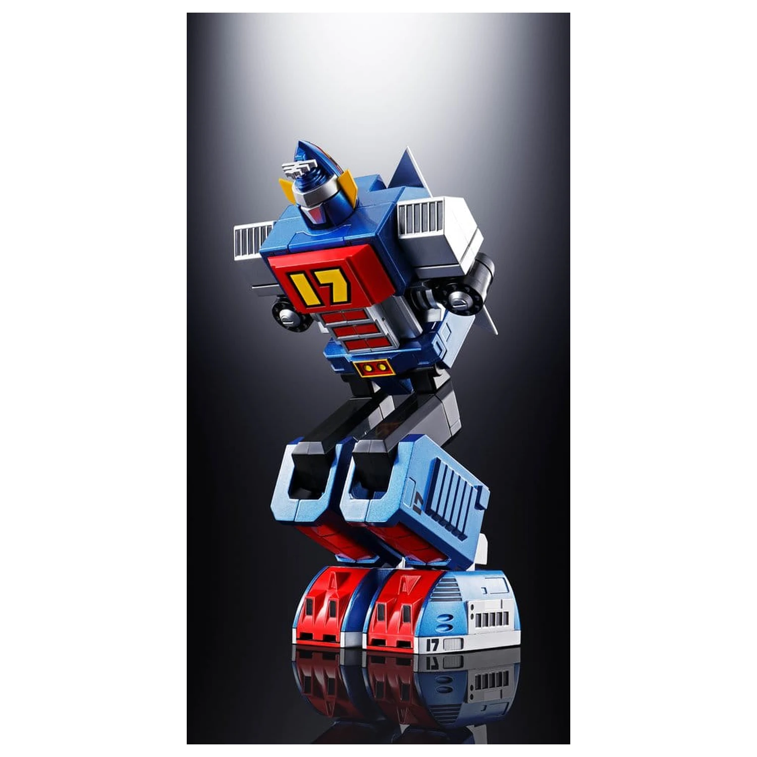 Daitetsujin 17 Soul of Chogokin Diecast Action Figure GX-101S Daitetsujin 17 & 18 Graviton Box 18 cm product photo